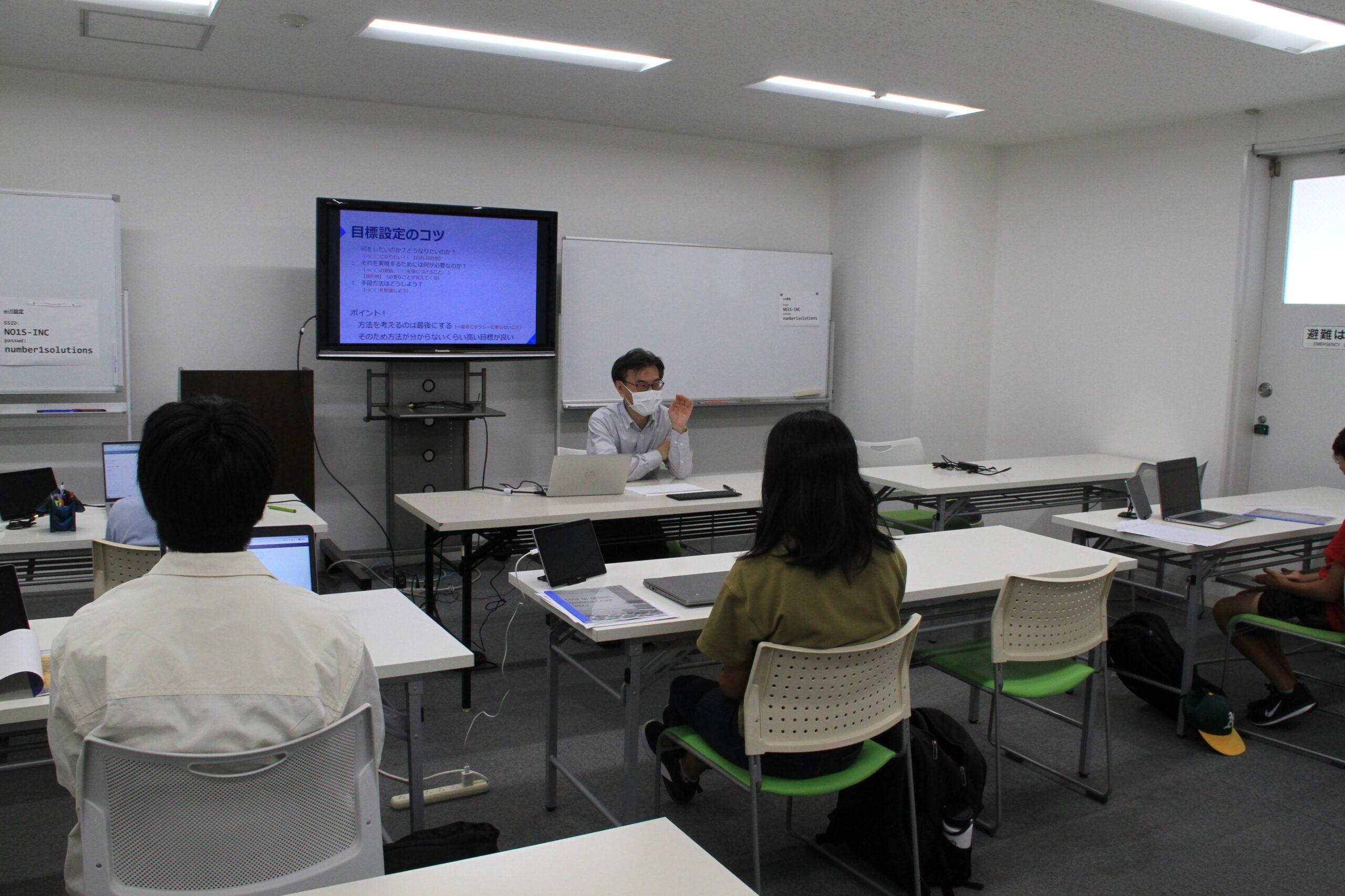キャンプの様子